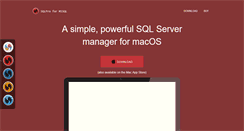 Desktop Screenshot of macsqlclient.com